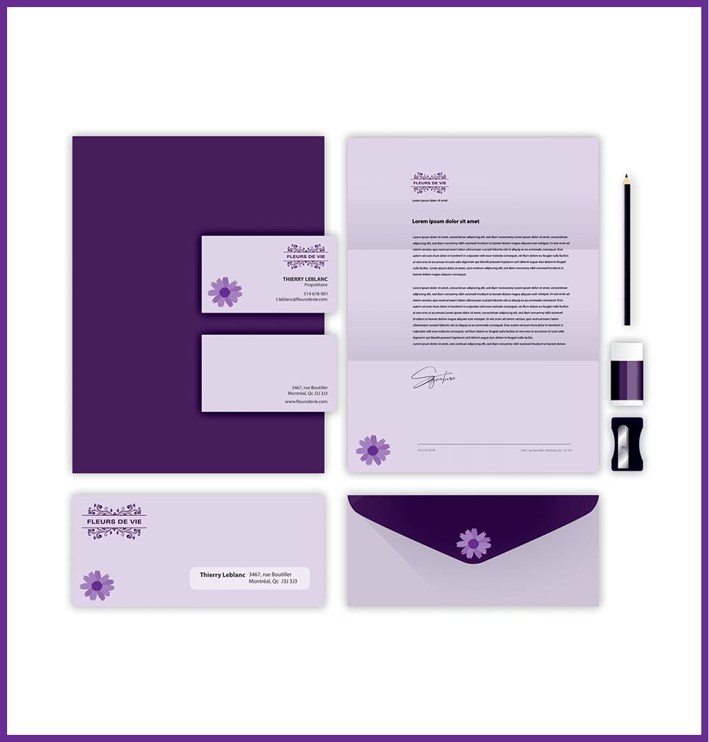 Présentation Fleurs